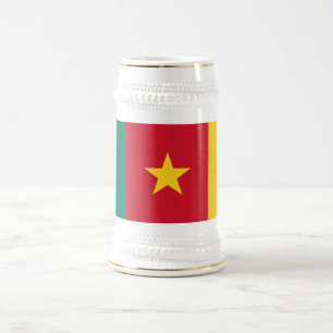 Patriotiska Kamerun Flagga Sejdel