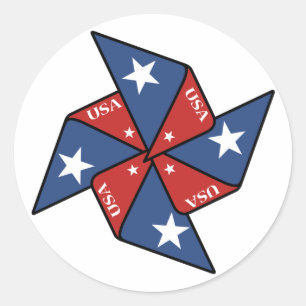 Patriotiska klistermärken