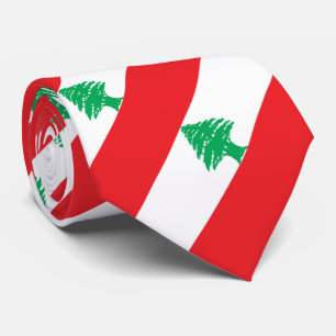 Patriotiska Libanonflaggan Slips