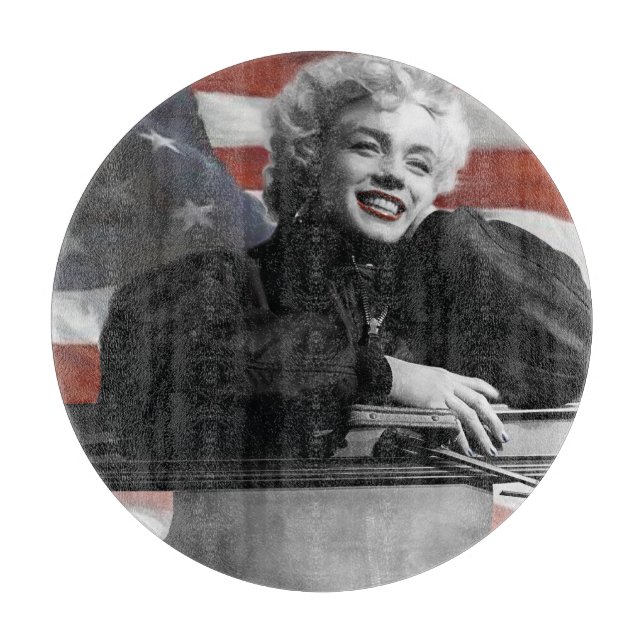 Patriotiska Marilyn (Framsidan)