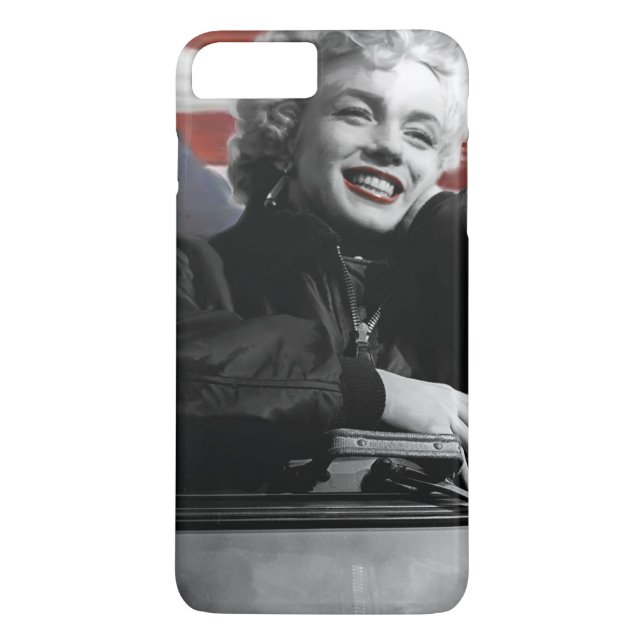 Patriotiska Marilyn Case-Mate iPhone Skal (Baksida)