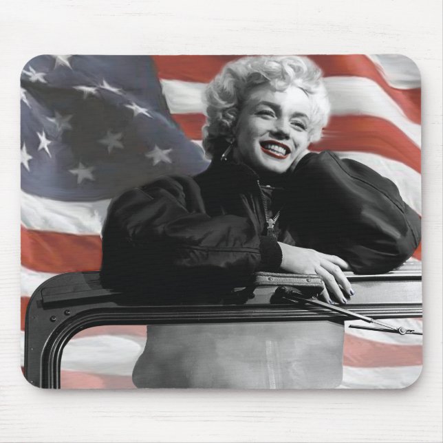 Patriotiska Marilyn Musmatta (Framsidan)