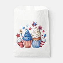 Patriotiska muffinsar