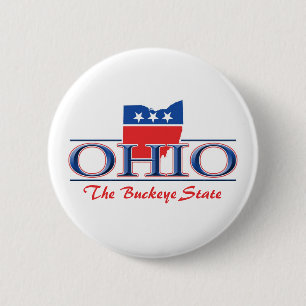 Patriotiska Ohio knäppas Knapp
