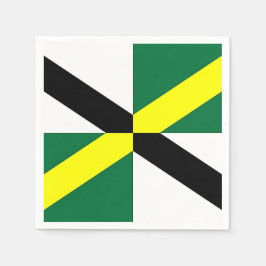 Patriotiska pappra blöjor med flagga av Monterey Pappersservett