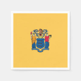 Patriotiska pappra blöjor med flagga i New jersey Pappersservett