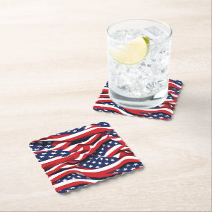 Patriotiska Pappra Underlägg Papper
