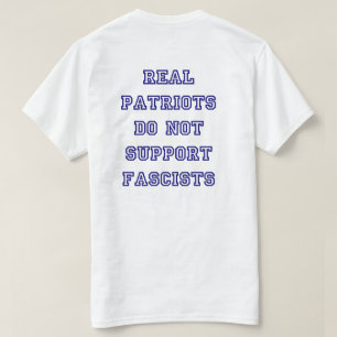 Patriotiska patrioter mot fascism Blue Tröja