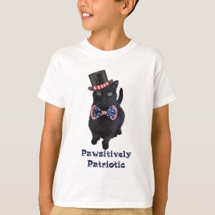 Patriotiska Pawsitively T Shirt