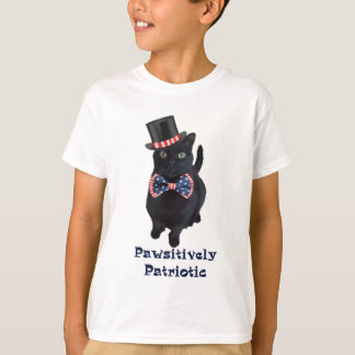 Patriotiska Pawsitively T Shirt