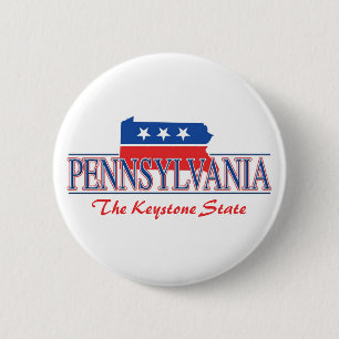 Patriotiska Pennsylvania knäppas Knapp