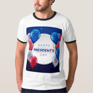 Patriotiska presidenter Dag T-Shirt Design