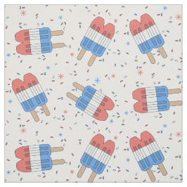 patriotiska raketpekare och sprinkler rött vitt bl tyg