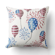 PATRIOTISKA RÖTT VITT BLÅTT AMERIKANSKA BALLOONER