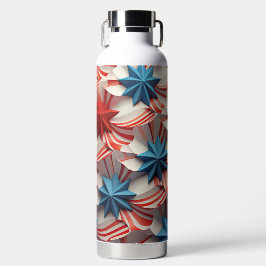 PATRIOTISKA RÖTT VITT BLÅTT STARS RAND