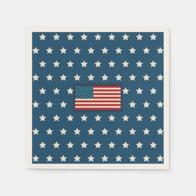 Patriotiska servetter  (Framsidan)