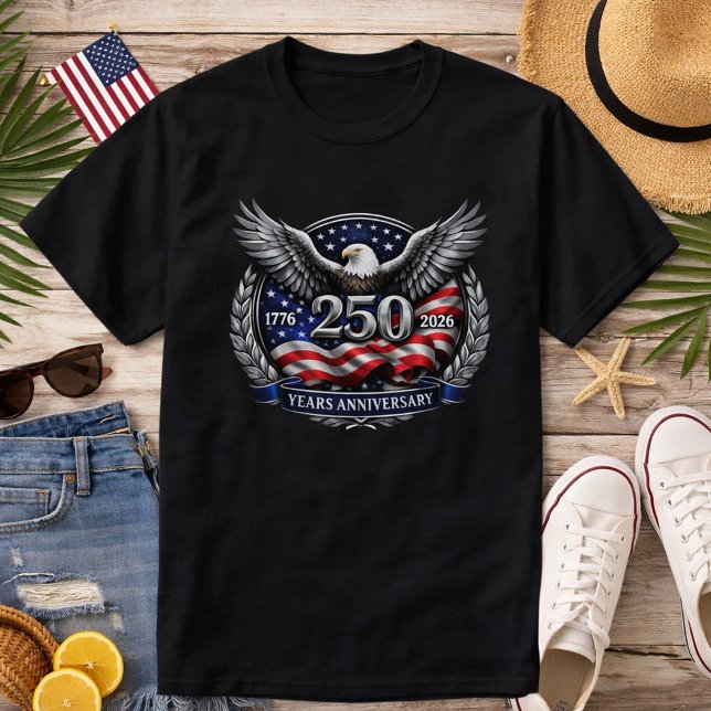 Patriotiska Silvervingar av Frihet T Shirt (Skapare uppladdad)