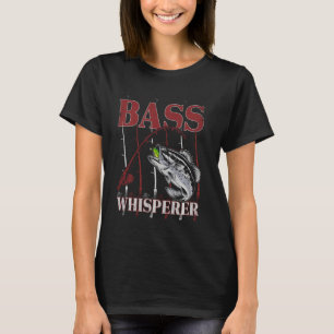 Patriotiska sportare American Bass Pro-viskfiskar T Shirt