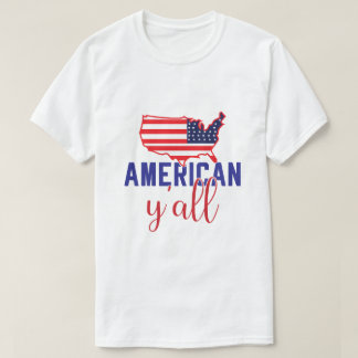 Patriotiska stjärnor och ränder Abstrakt amerikans T Shirt