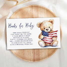 Patriotiska Teddybjörn Böcker För Bebis Bebis Kala Tilläggskort