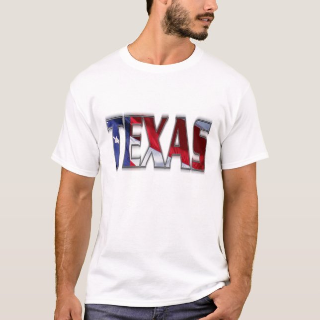 Patriotiska Texas T-shirt (Framsida)