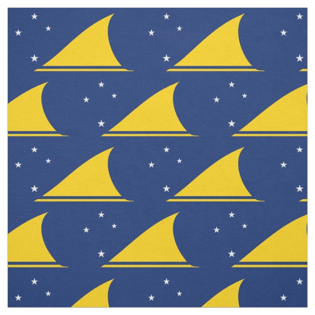Patriotiska Tokelau-flaggan Tyg (Provkarta)