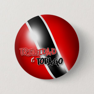 Patriotiska Trinidad & Tobago knäppas Knapp