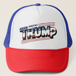 Patriotiska Trump Keps