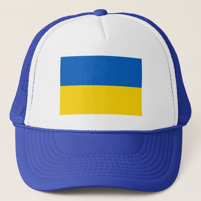 Patriotiska ukrainska flaggan keps (Framsida)