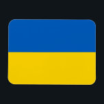 Patriotiska ukrainska flaggan magnet<br><div class="desc">Patriotiska flaggan i Ukraina.</div>