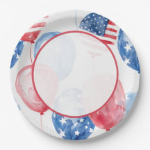Patriotiska USA-ballonger