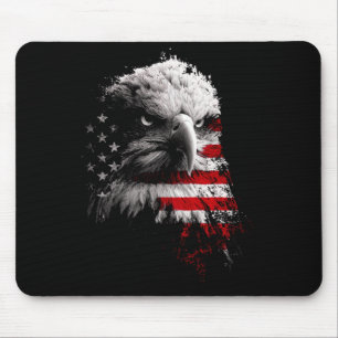 Patriotiska Usa Flagga Jaktplan Örn Pojkar 4:e Musmatta