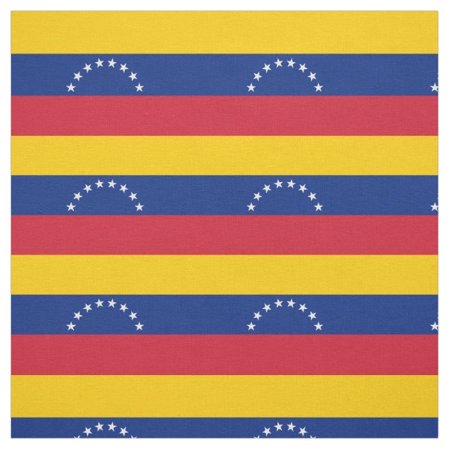 Patriotiska Venezuela-flaggan Tyg (Provkarta)