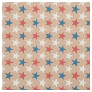 Patriotiskt amerikanska stjärnor mönster tyg