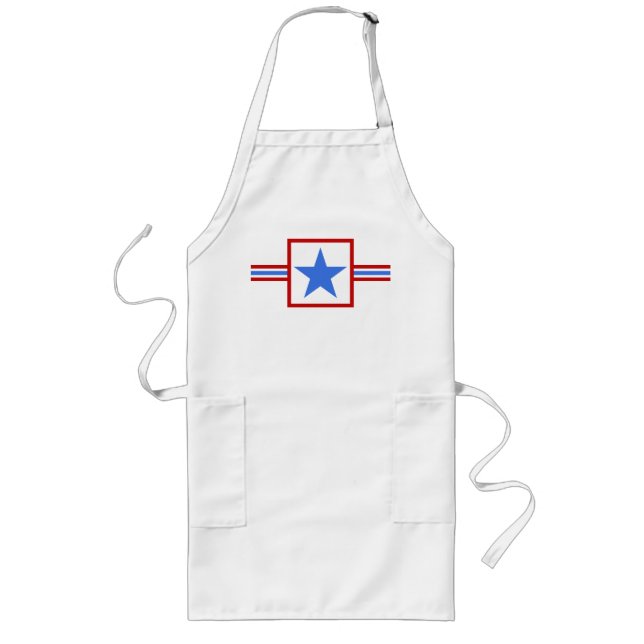 Patriotiskt förkläde för modern amerikan för Folk (Framsidan)
