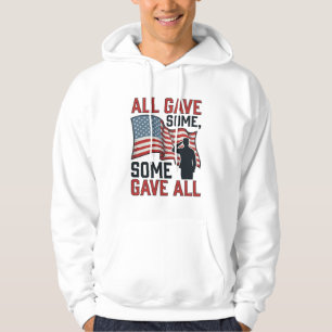 Patriotiskt Minnesmärke Alla Gav Några Några Gav A Hoodie