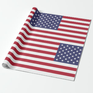 Patriotiskt mönster för amerikanska flagganUSA Presentpapper