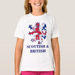 Patriotiskt skott och Brtish T-shirt