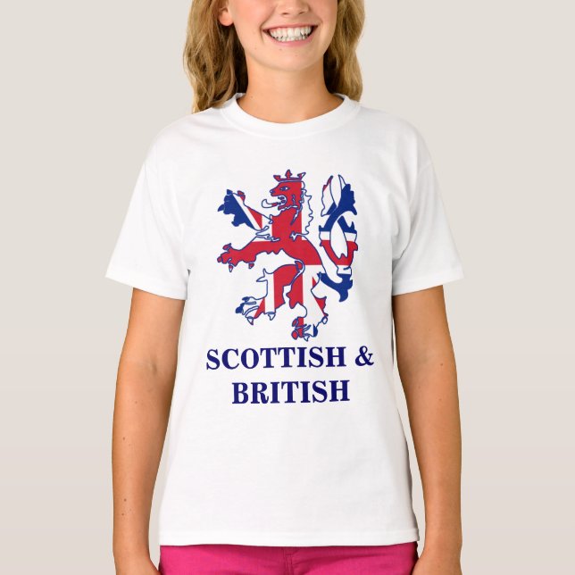 Patriotiskt skott och Brtish T-shirt (Framsida)