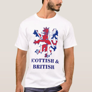 Patriotiskt skott och Brtish T-shirt