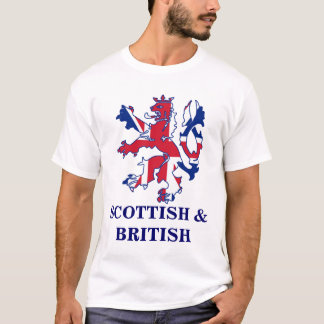 Patriotiskt skott och Brtish T Shirt