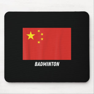 Patriotiskt stöd badminton Kina Team Sport Kina Musmatta