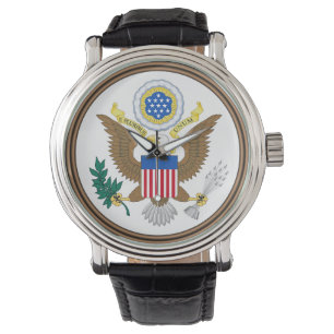 Patriotiskt Storsigill för Amerikas förenta stater Armbandsur