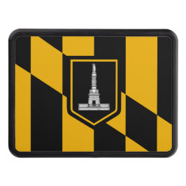 Patriotiskt täcke med Flagga Baltimore Dragkroksskydd