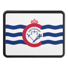 Patriotiskt täcke med Flagga Cincinnati Dragkroksskydd