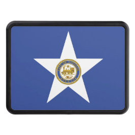 Patriotiskt täcke med Flagga Houston Dragkroksskydd