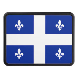 Patriotiskt täckmantel med Flagga Quebec Dragkroksskydd