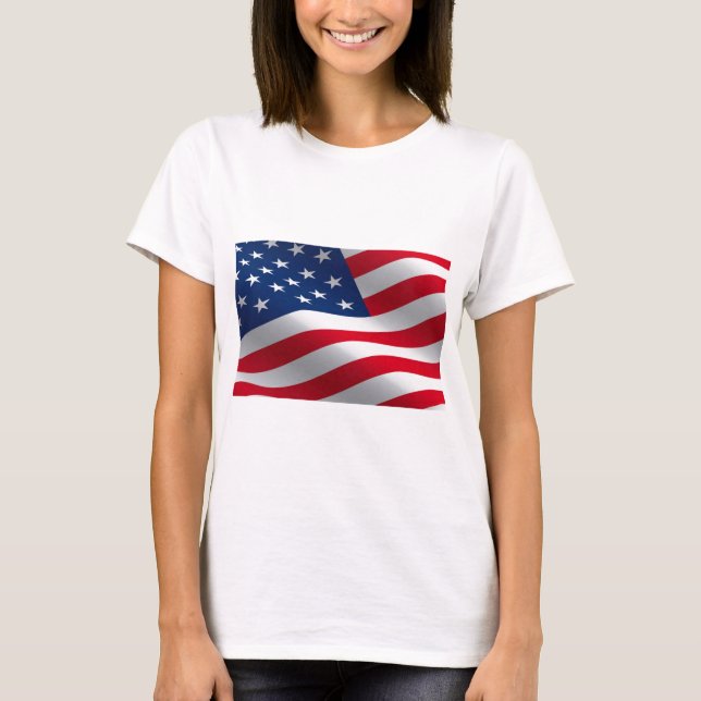 Patriotiskt Tee (Framsida)