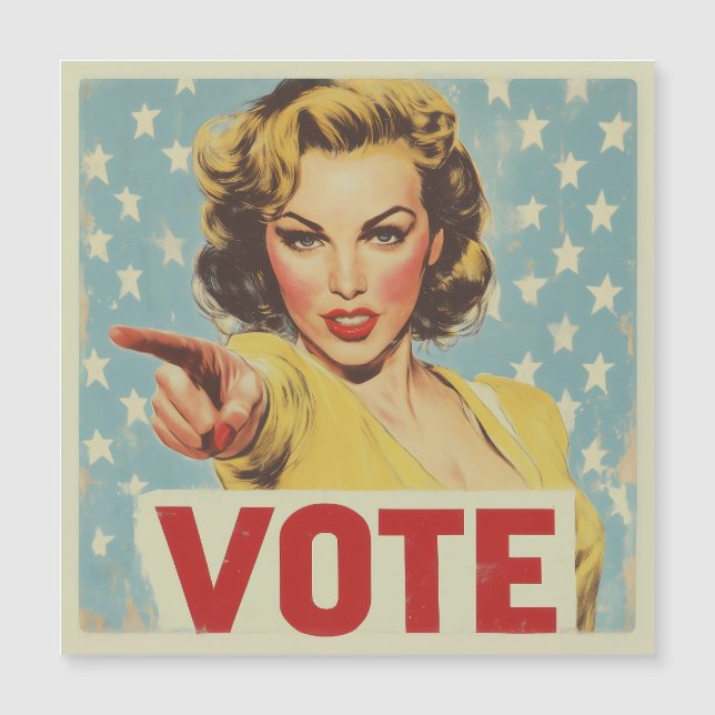 Patriotiskt upprop: Rösta! (Framsida)