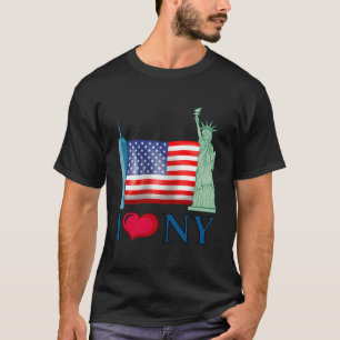 Patriotiskt USA flagga: Vet och Snyggt amerikanskt T Shirt